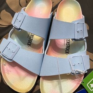 NEW Birkenstock Light blue Sandals